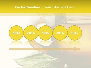 Background Indian Jasmine PowerPoint Template