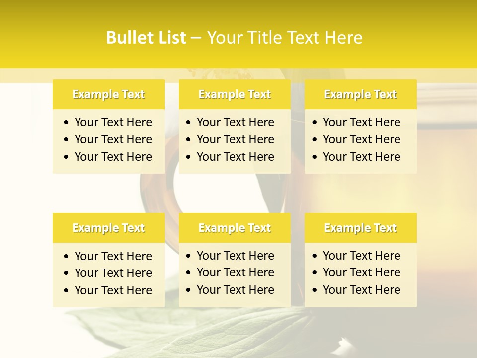 Background Indian Jasmine PowerPoint Template
