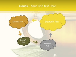 Background Indian Jasmine PowerPoint Template