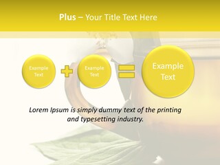 Background Indian Jasmine PowerPoint Template