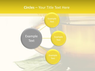 Background Indian Jasmine PowerPoint Template