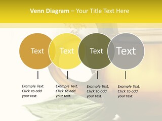 Background Indian Jasmine PowerPoint Template