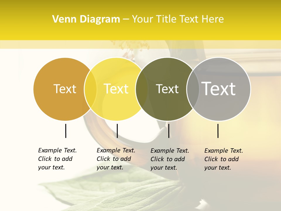 Background Indian Jasmine PowerPoint Template