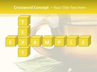 Background Indian Jasmine PowerPoint Template