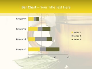 Background Indian Jasmine PowerPoint Template