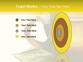 Background Indian Jasmine PowerPoint Template