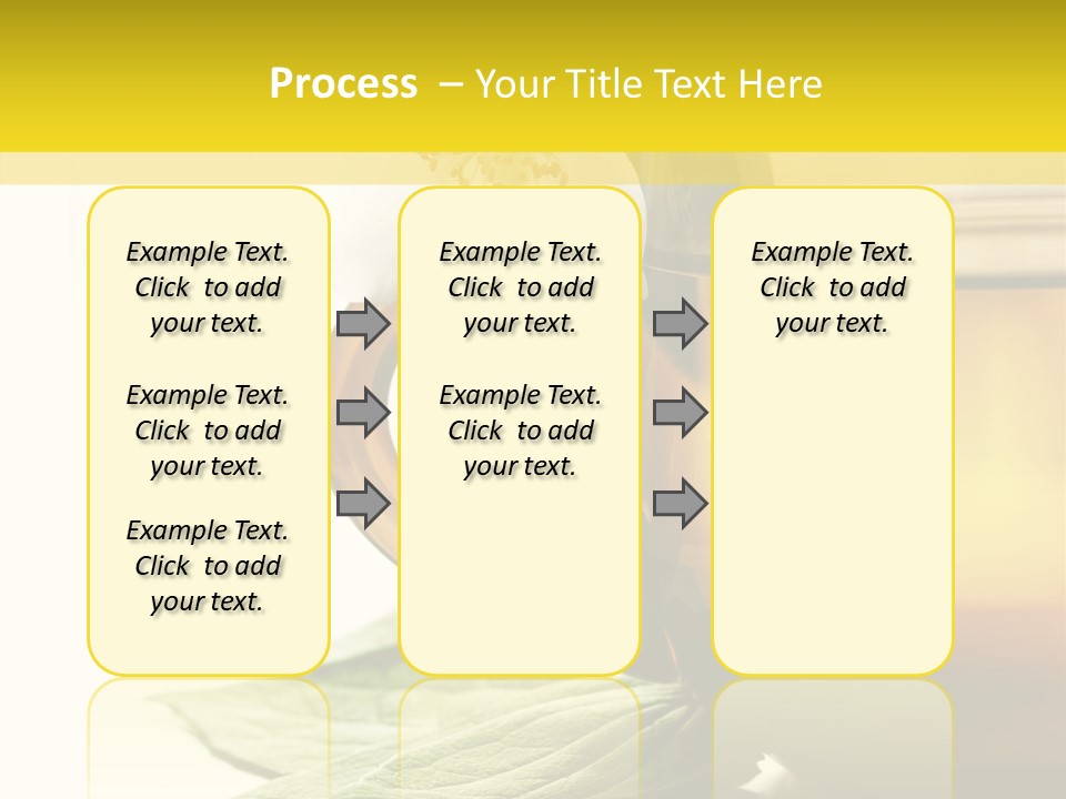 Background Indian Jasmine PowerPoint Template