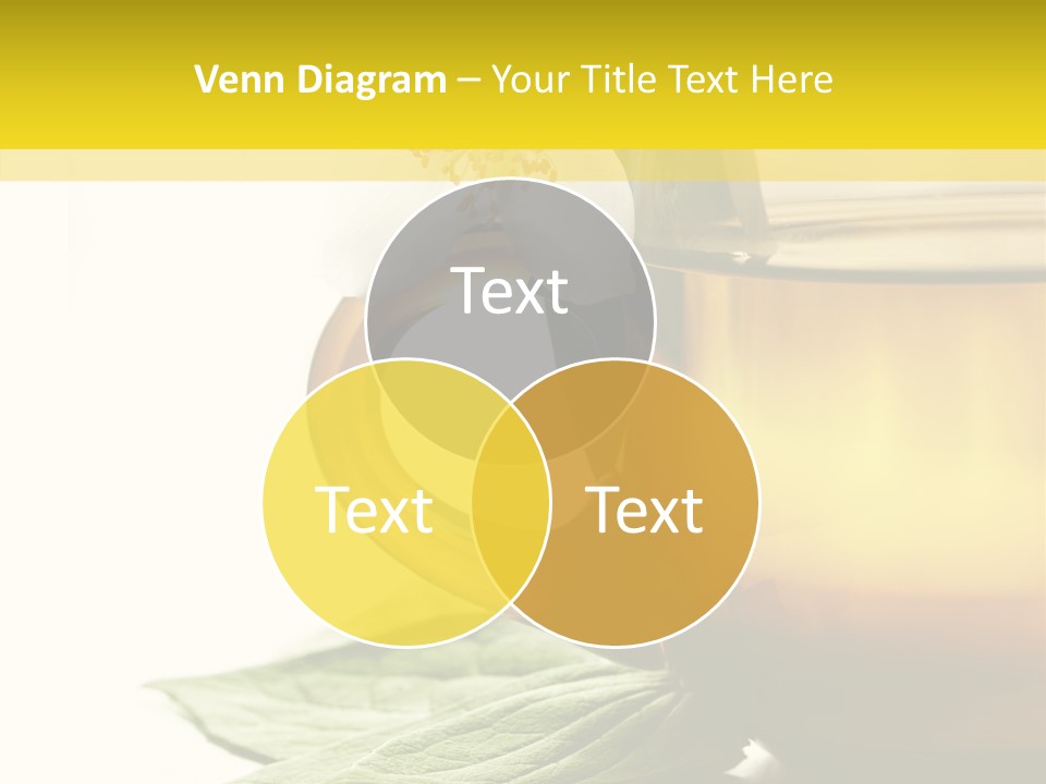 Background Indian Jasmine PowerPoint Template