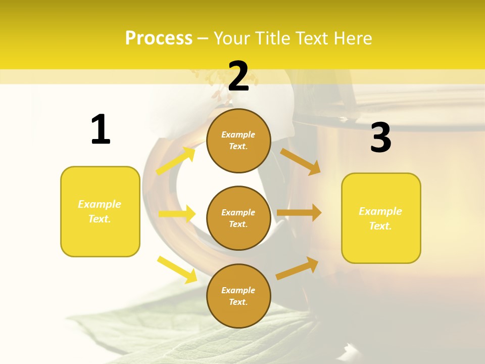 Background Indian Jasmine PowerPoint Template