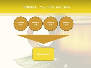 Background Indian Jasmine PowerPoint Template