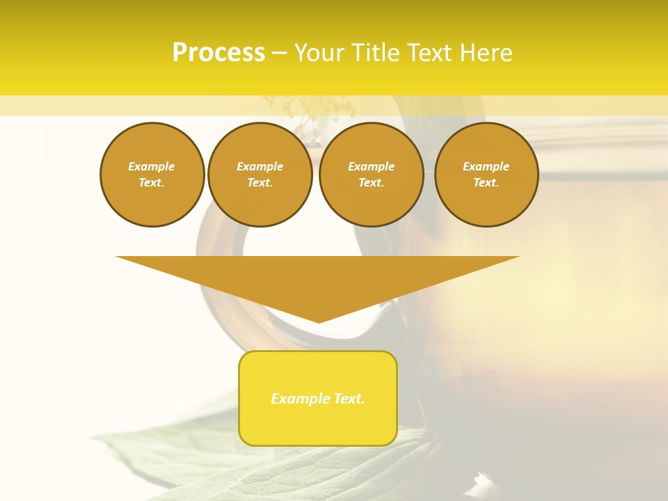 Background Indian Jasmine PowerPoint Template