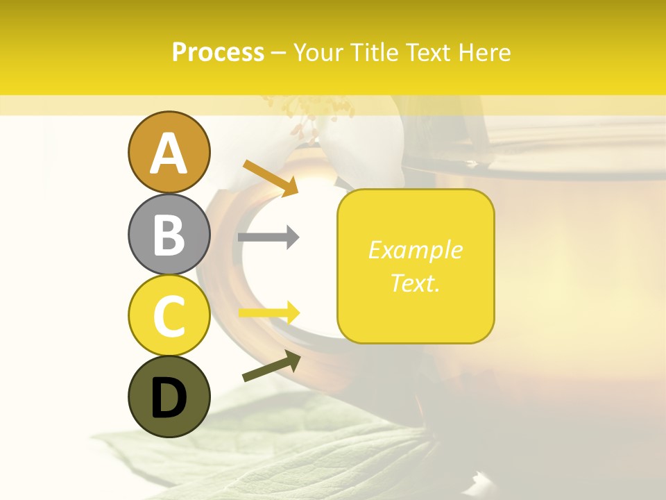 Background Indian Jasmine PowerPoint Template