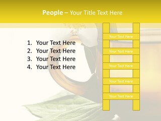 Background Indian Jasmine PowerPoint Template