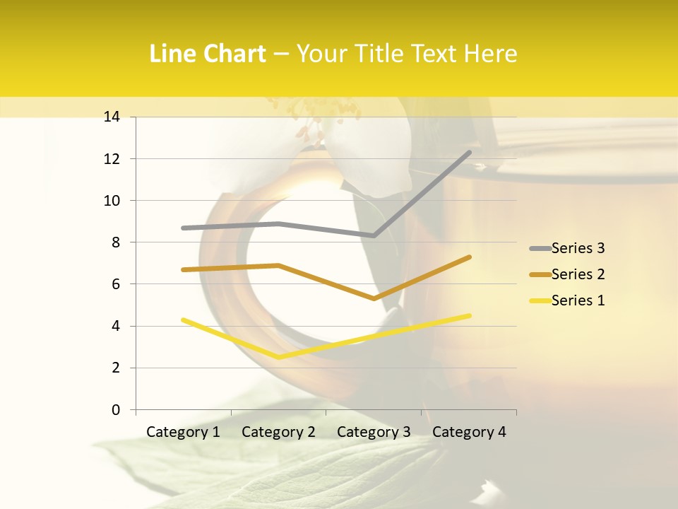 Background Indian Jasmine PowerPoint Template