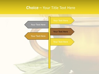 Background Indian Jasmine PowerPoint Template