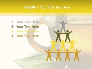 Background Indian Jasmine PowerPoint Template