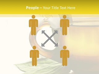 Background Indian Jasmine PowerPoint Template