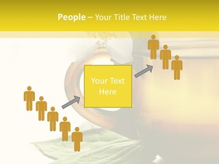 Background Indian Jasmine PowerPoint Template