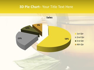 Background Indian Jasmine PowerPoint Template