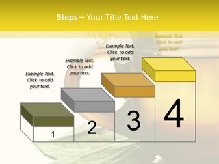 Background Indian Jasmine PowerPoint Template