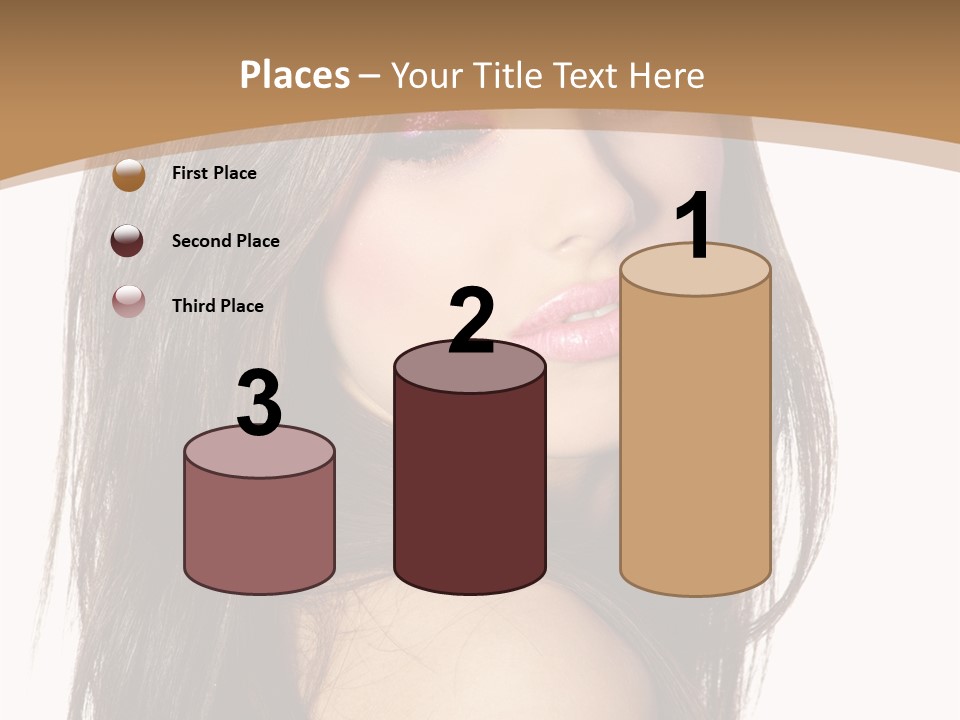 Skin Fresh Lady PowerPoint Template