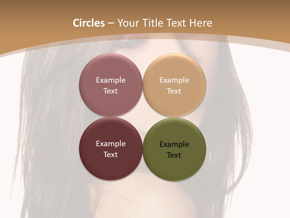 Skin Fresh Lady PowerPoint Template