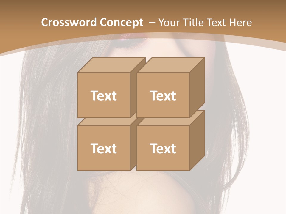 Skin Fresh Lady PowerPoint Template