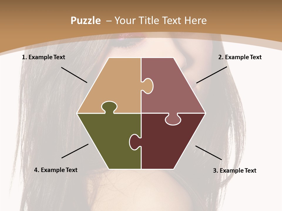 Skin Fresh Lady PowerPoint Template