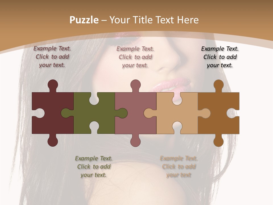 Skin Fresh Lady PowerPoint Template