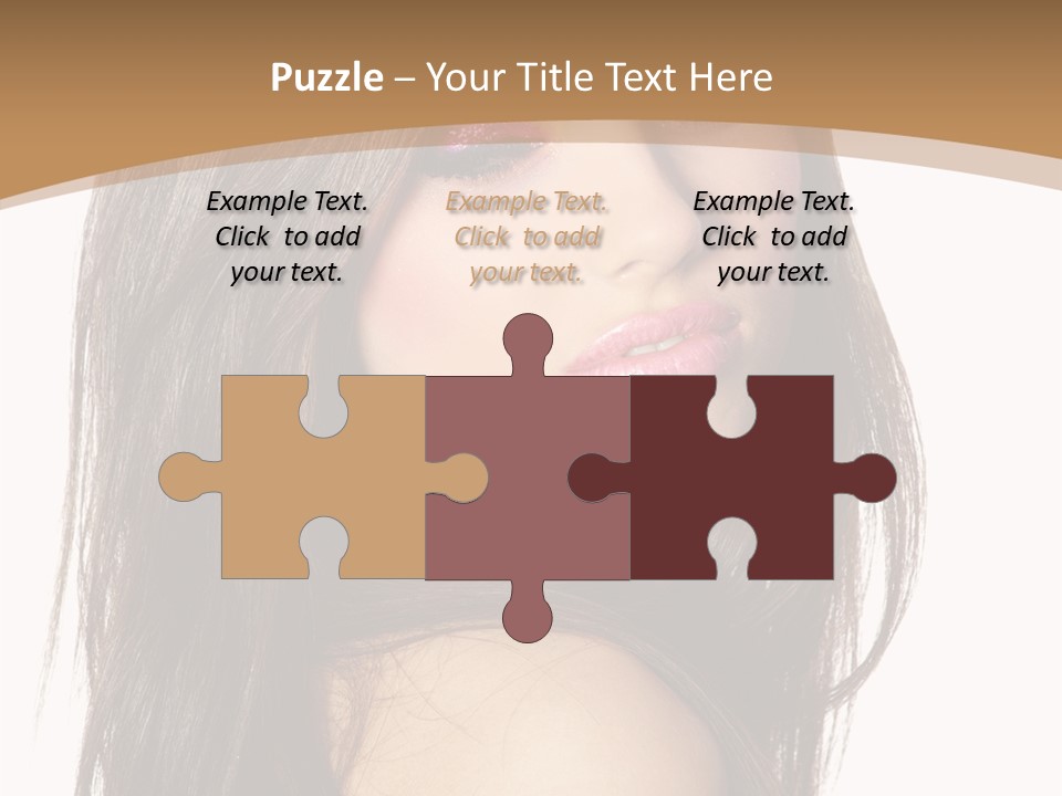 Skin Fresh Lady PowerPoint Template