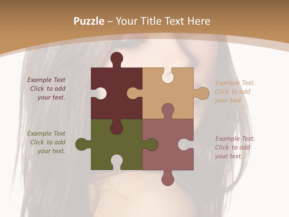 Skin Fresh Lady PowerPoint Template