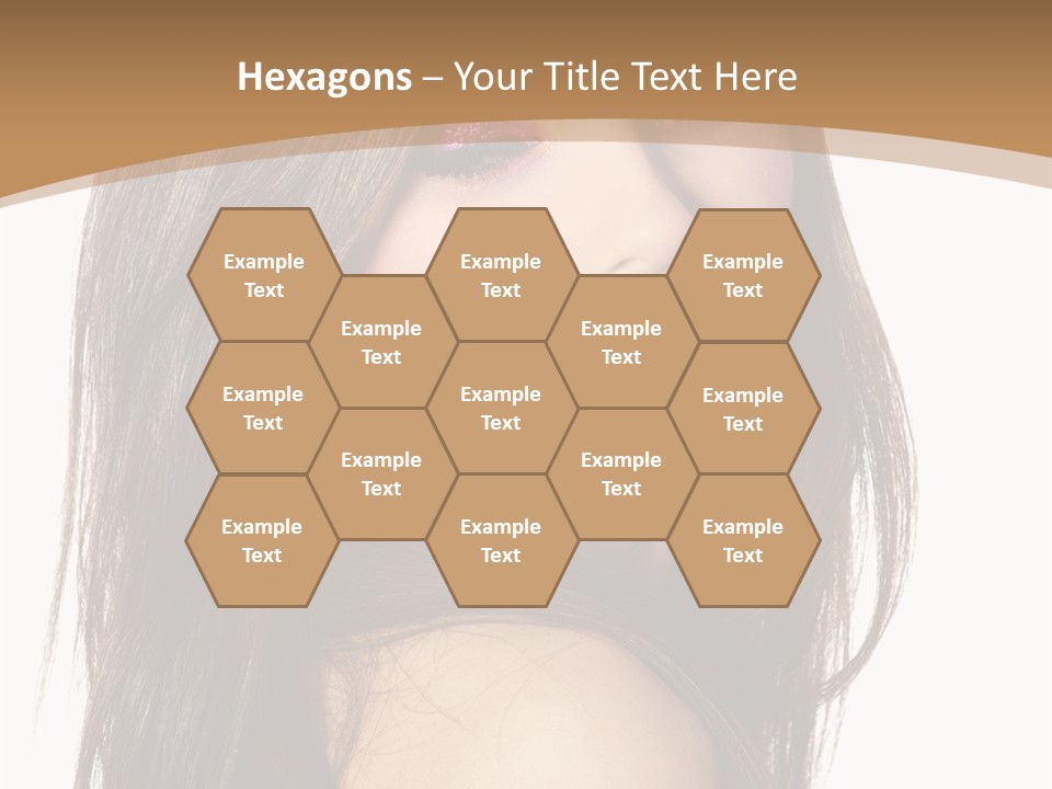 Skin Fresh Lady PowerPoint Template