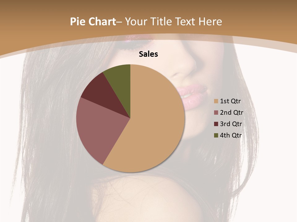 Skin Fresh Lady PowerPoint Template