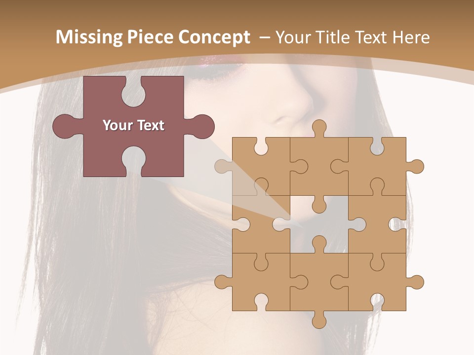 Skin Fresh Lady PowerPoint Template