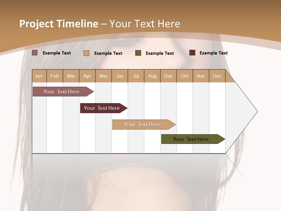 Skin Fresh Lady PowerPoint Template