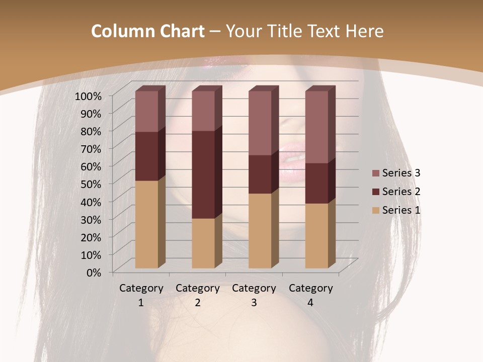 Skin Fresh Lady PowerPoint Template