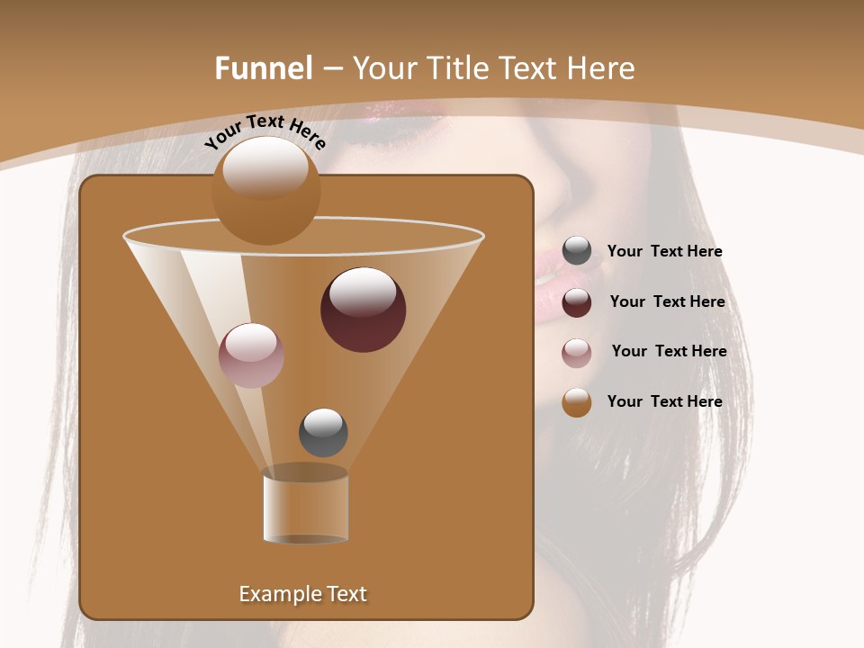 Skin Fresh Lady PowerPoint Template