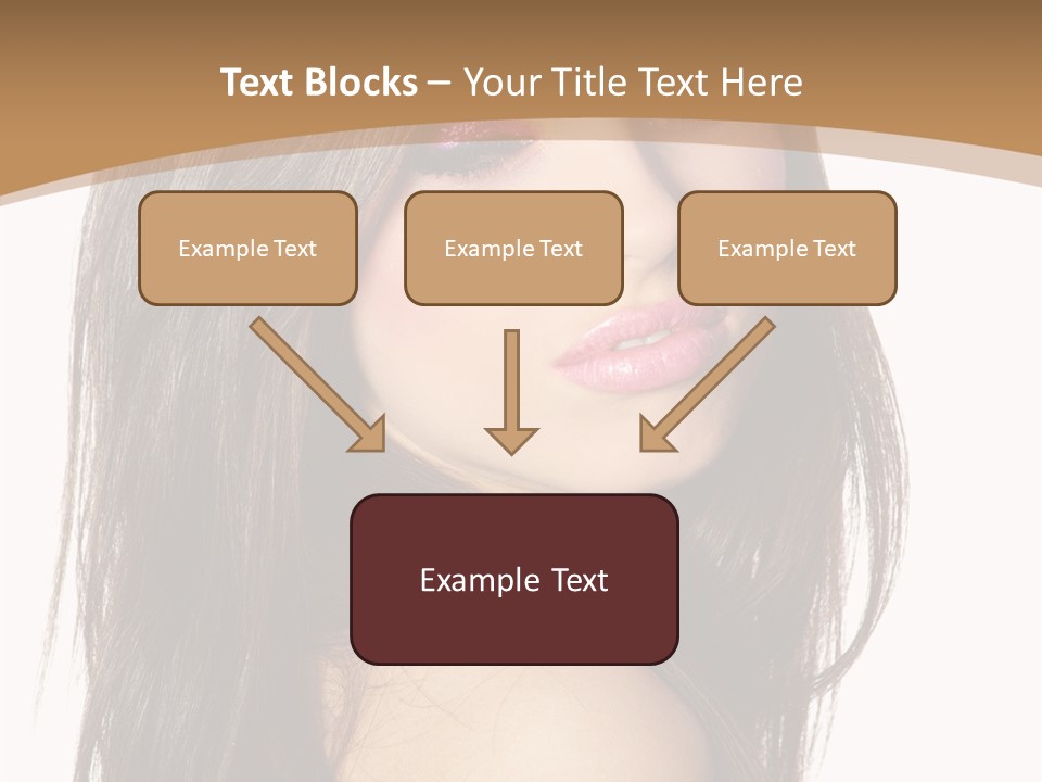 Skin Fresh Lady PowerPoint Template