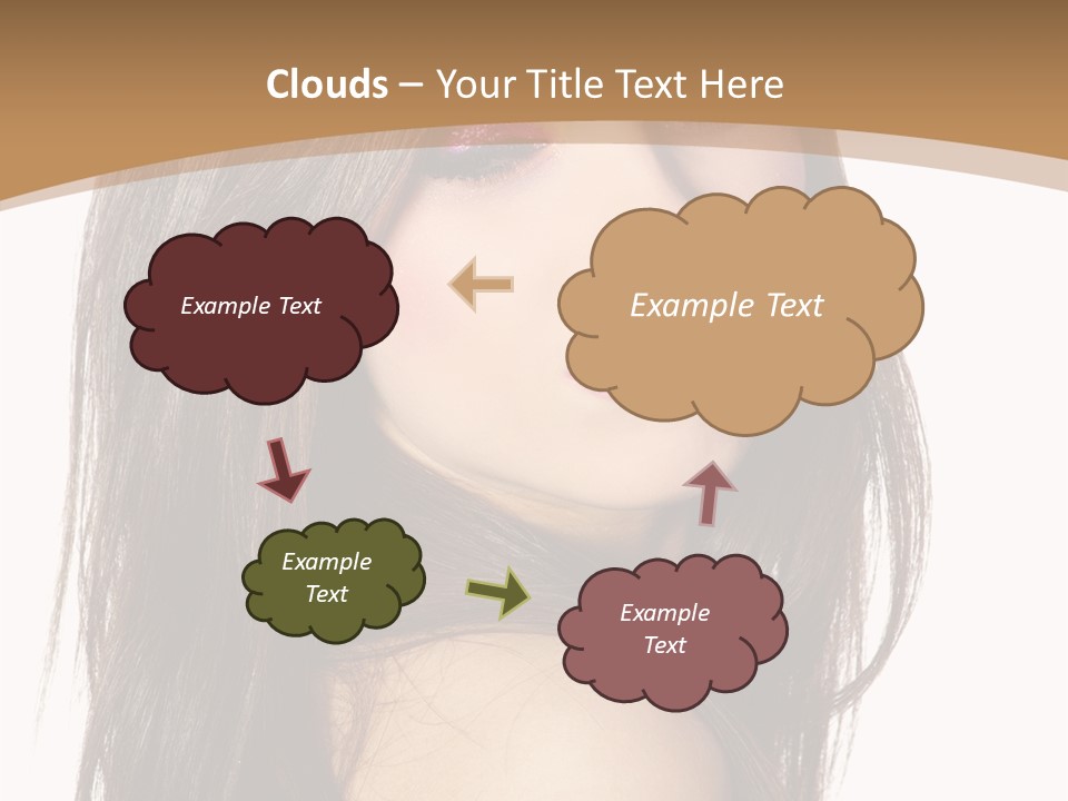 Skin Fresh Lady PowerPoint Template