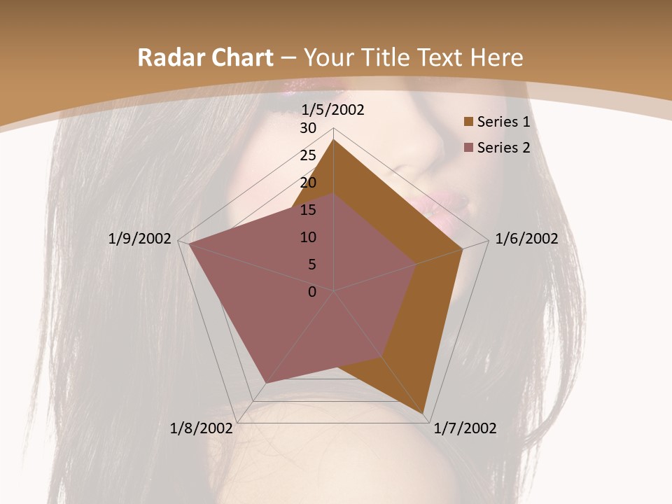 Skin Fresh Lady PowerPoint Template