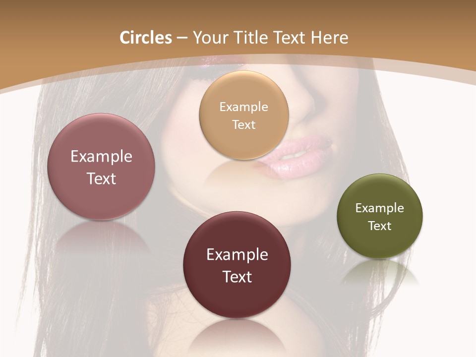 Skin Fresh Lady PowerPoint Template