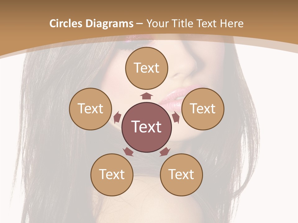 Skin Fresh Lady PowerPoint Template