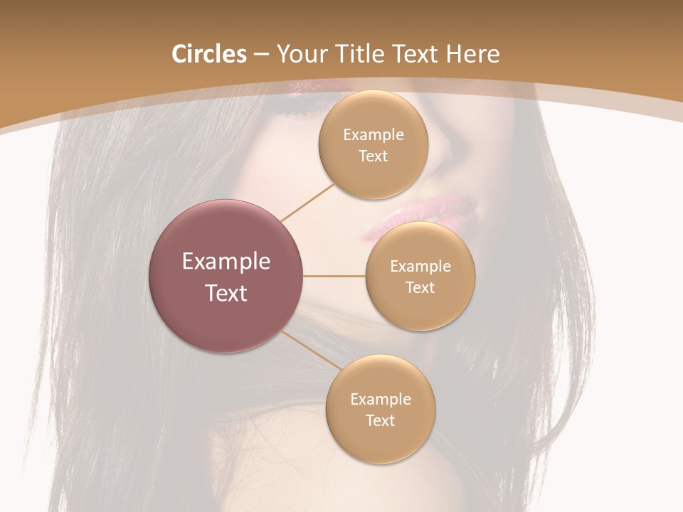 Skin Fresh Lady PowerPoint Template