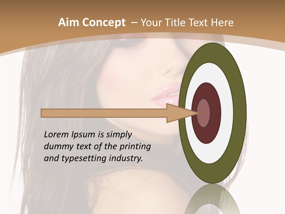 Skin Fresh Lady PowerPoint Template