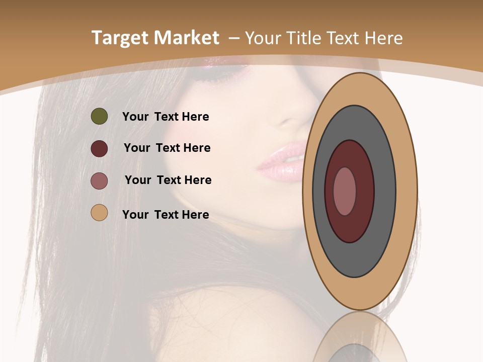 Skin Fresh Lady PowerPoint Template