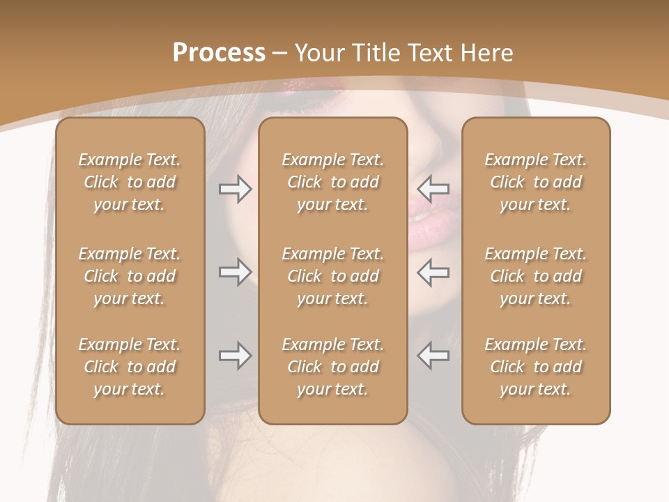 Skin Fresh Lady PowerPoint Template