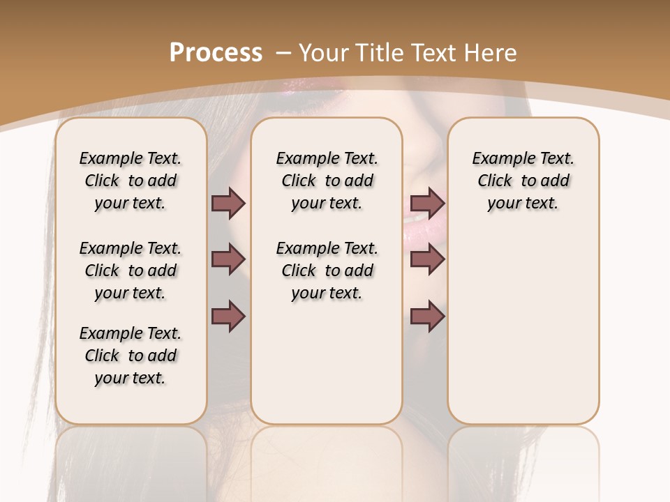 Skin Fresh Lady PowerPoint Template