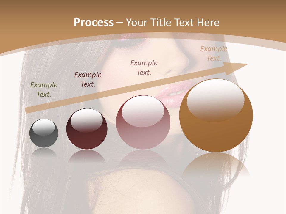 Skin Fresh Lady PowerPoint Template