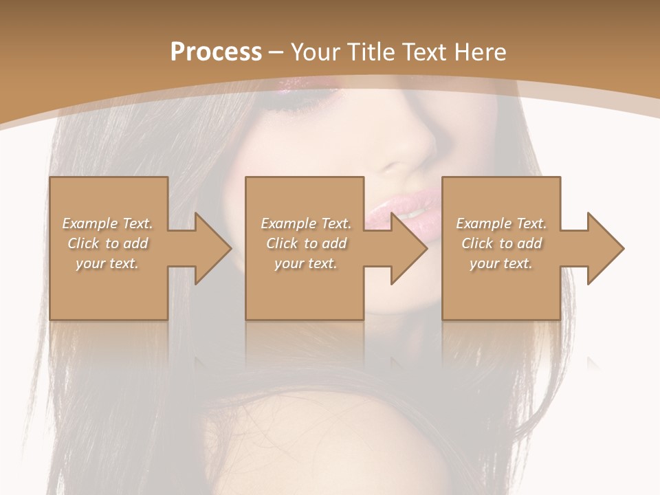 Skin Fresh Lady PowerPoint Template