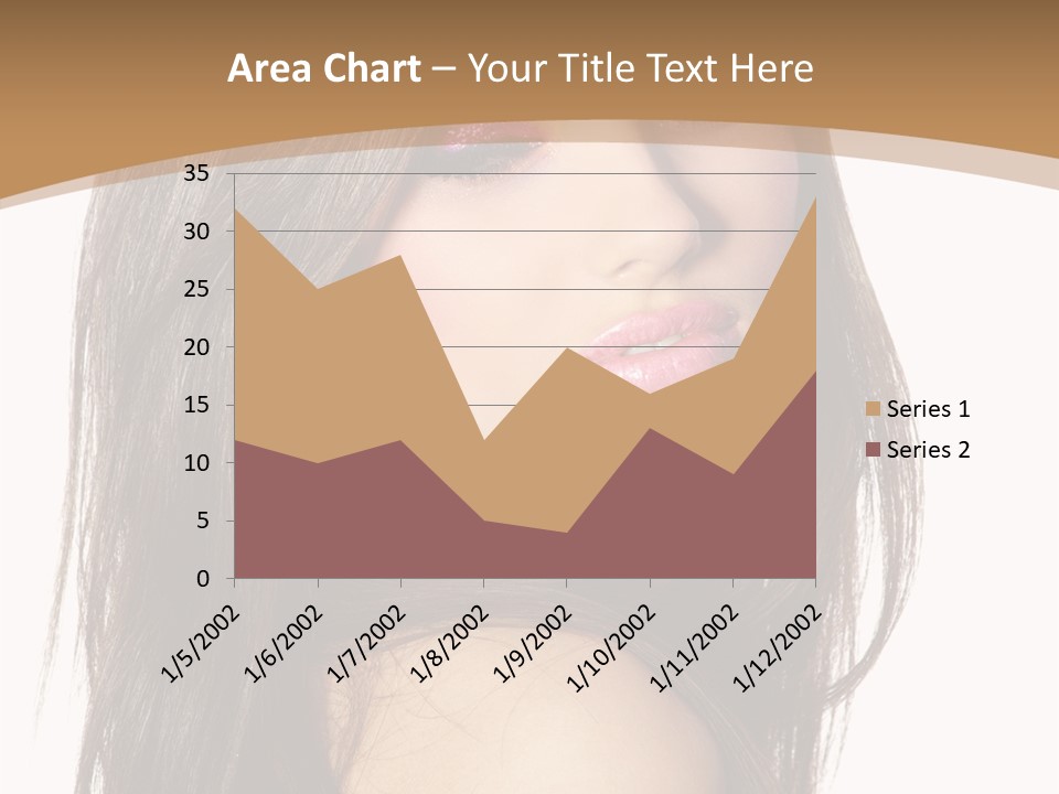 Skin Fresh Lady PowerPoint Template